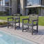 Ensemble de 2 chaises de patio en PEHD avec accoudoirs-1052883003