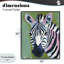 Giclée Funky Zebra sur Green, design par The Prints Vibe-130763251-130763252