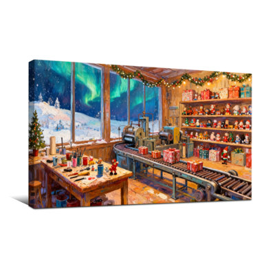 Noël atelier de Noël avec aurore et cadeaux