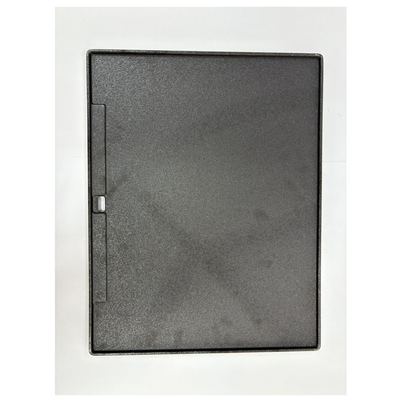 Plaque de cuisson et plaque de cuisson réversible carrée en fonte - 17,7 po