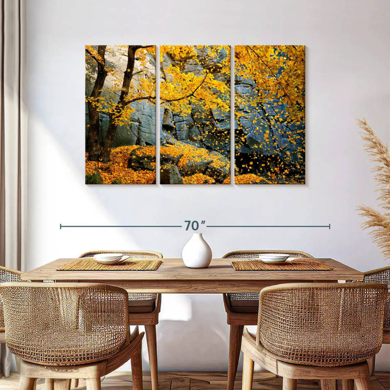 Harnek Falling Leaves, 36" H x 57" W