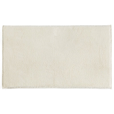 Tapis de bain luxueux en coton de couleur crème de 19,7 po x 31,5 po | 100% coton, 32,5 oz / m² | Ultra-doux, absorbant et lavable à la machine | Parfait pour la salle de bain, le spa ou la maison | Cycle doux, séchage par culbutage à basse température, repassage moyen pour un entretien facile