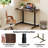 Caisyn Adjustable Metal Base Standing Desk-1758044599