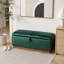 Velvet Upholstered Bench-1979379731