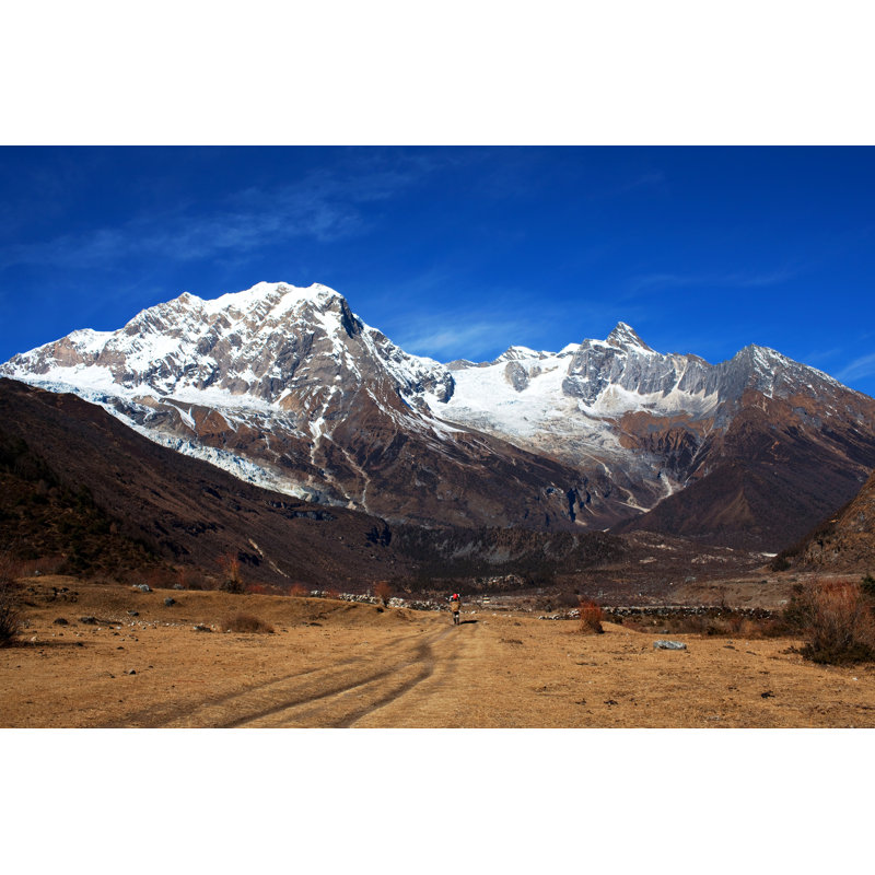 Mount Manaslu, Nepal by Zzvet - Wrapped Canvas Print, 51cm H x 76cm W