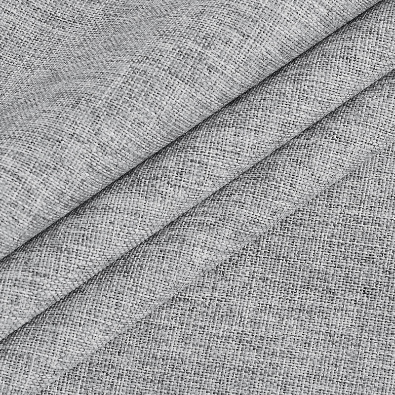 Ensemble de 2 panneaux de rideaux occultant 100% polyester Leming, L 52 po x L 84 po, Gris clair