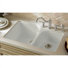 Executive Chef 10" Undermount Kitchen Sink in Ice Grey
