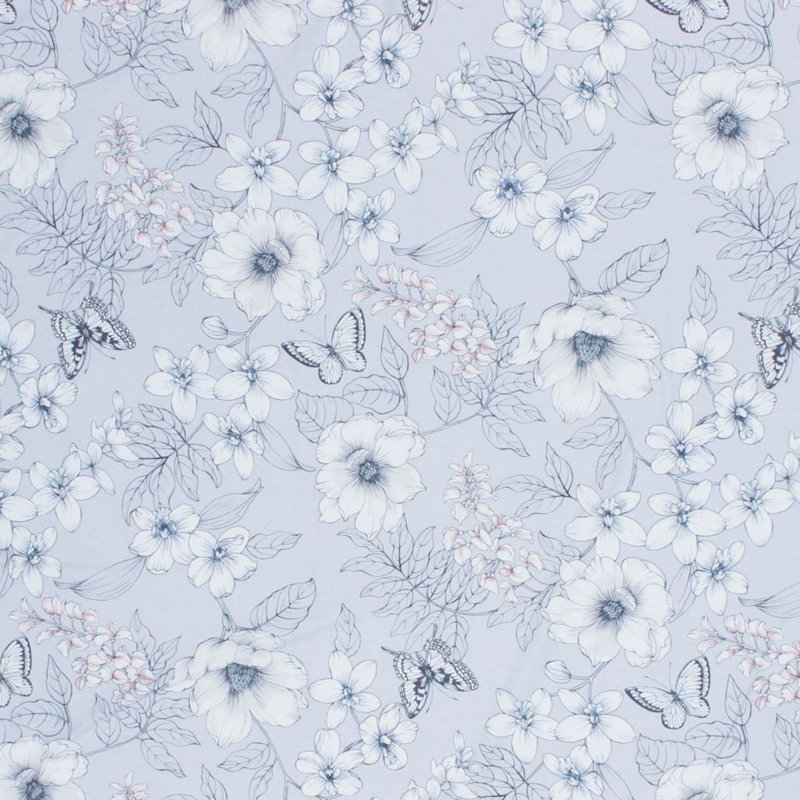 Suite Sketchbook Fabric, Silver