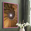 Spiraling II, reproduction encadrée - bois massif-1993575994-1993575998