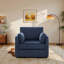Fauteuil d'appoint 38 po en velours côtelé 38 po-1223584100