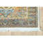 Tapis bleu/brun floral Geis-799493115