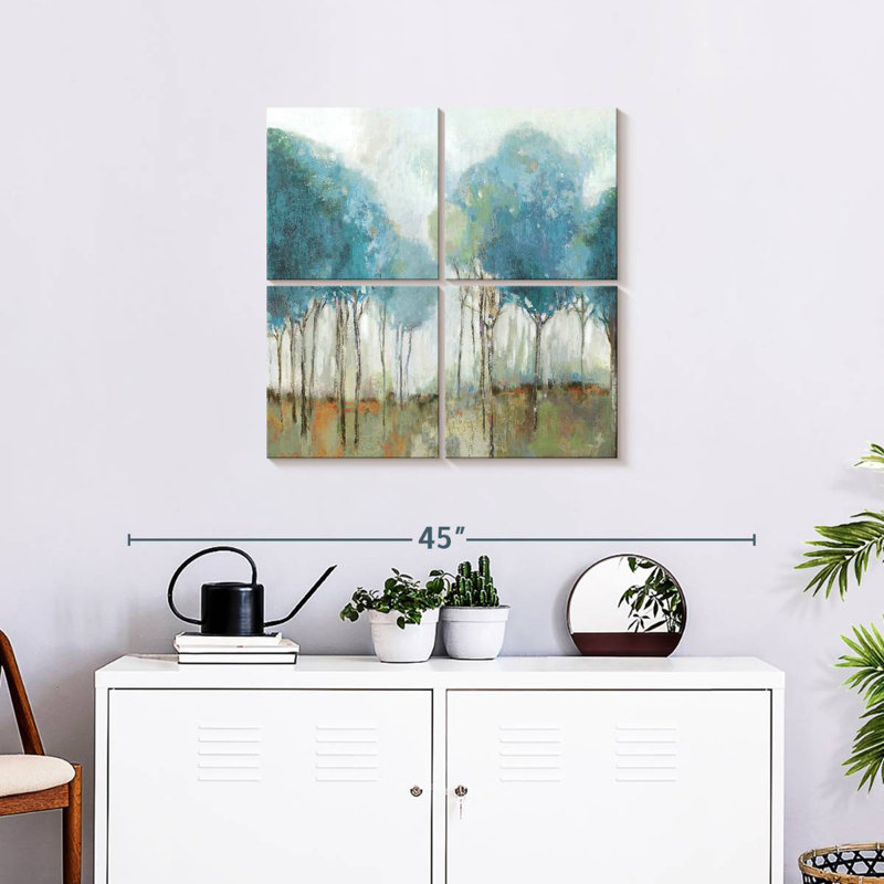 Harnek Misty Meadow II, 26" H x 26" W