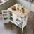 Sagrario Solid Wood Top Kitchen Island-838608096
