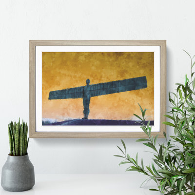 Angel of the North in Newcastle Vol.2 - Picture Frame Graphic Art