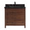36" Ebony Sink Vanity with WK-36 Top 2" Thick