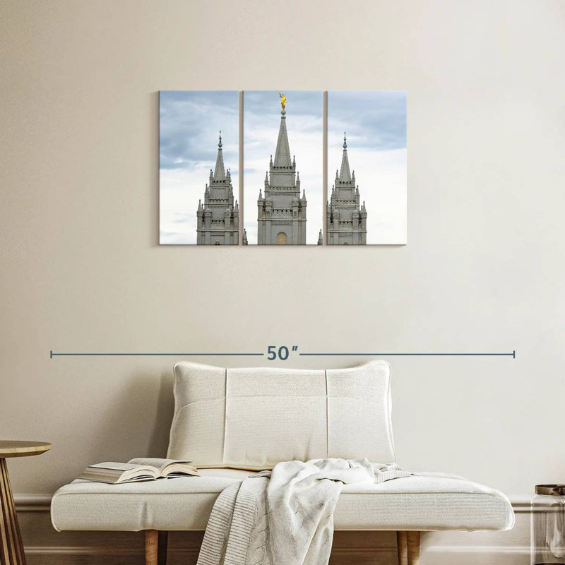 Sebbie Salt Lake Temple, 20" H x 33" W