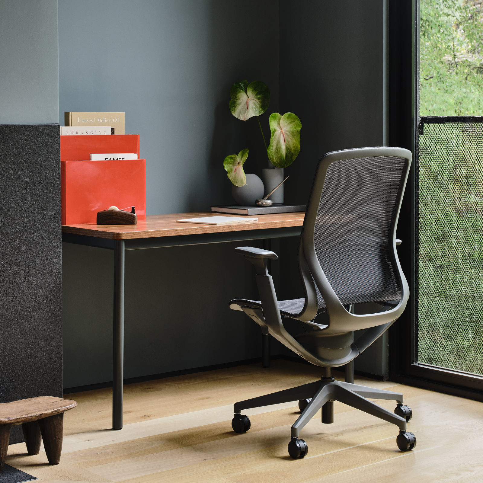 Aire Office Chair with Lumbar Support, Graphene