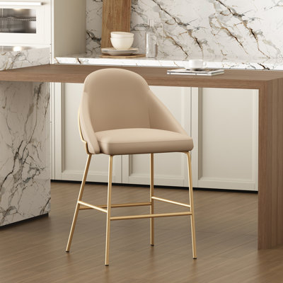 Tabouret de bar rembourré Gracie