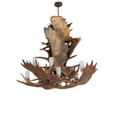 64" Wide 12 Light Chandelier