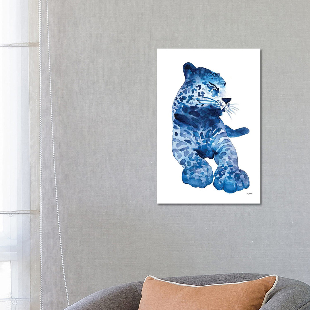 Lovely Leopard von Kelsey McNatt - Galerie-verpackte Leinwand Giclée auf Leinwand