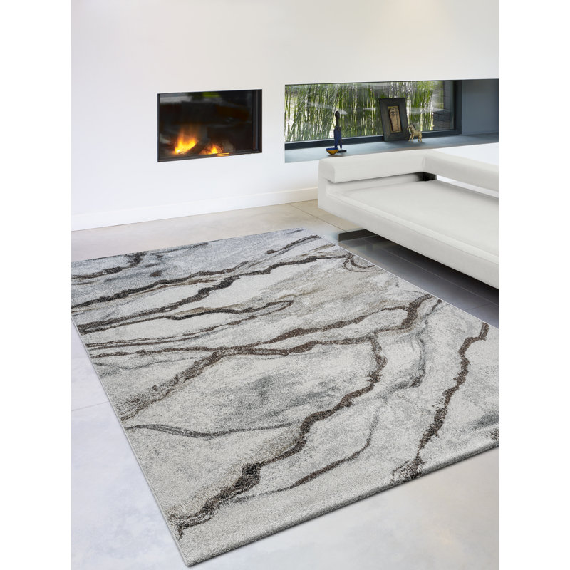 Cate Abstract Area Rug, Rectangle 160 x 230cm