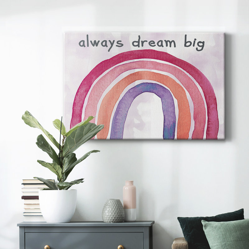 Toile tendue à grandes galeries Always Dream, H 40 po x l 60 po