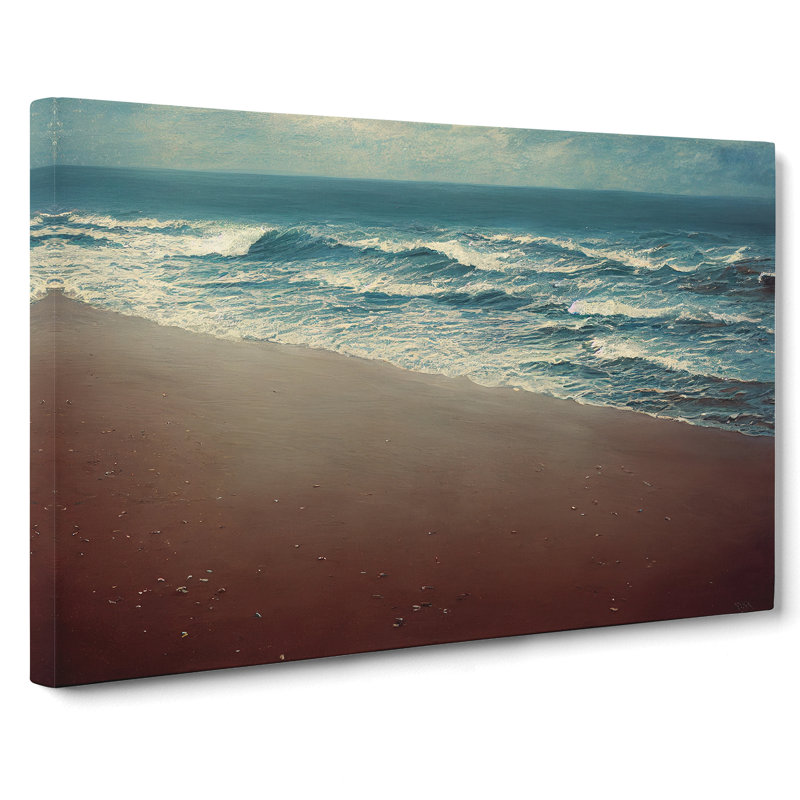 Beach - Wrapped Canvas, 35cm H x 50cm W x 3cm D