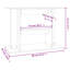 Support pour aquarium vidaXL-712391701-712391702
