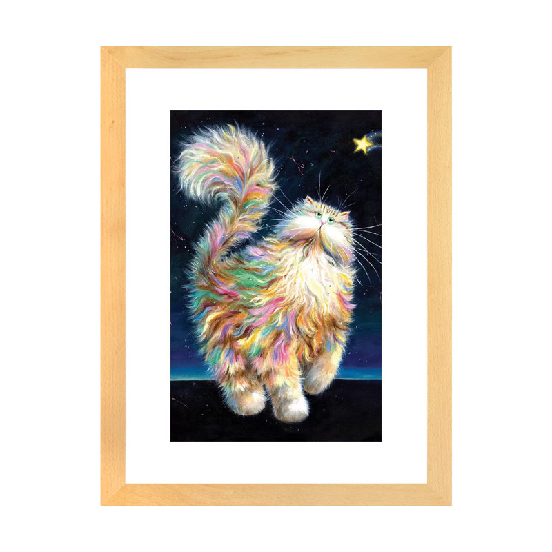 «Twinkle» par Kim Haskins - reproduction d'art sur toile tendue, H 24 po x l 16 po x P 1 po, Papier encadré naturel