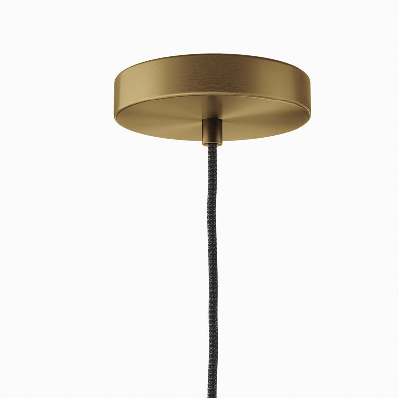 Modway Starlight 1-Light Pendant Light, Satin Brass