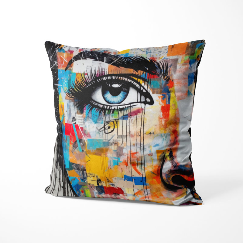 Coussin Fashion Printed, H 20 po x l 20 po