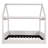 Upholstered House Daybed With LED Lights-1779191768