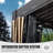 Aluminum Pergola Gazebo with Louvered Roof Canopy-120641150-90673038