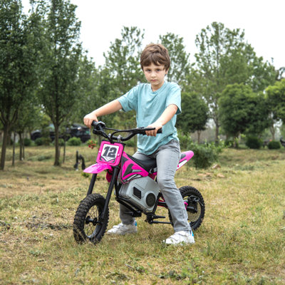 Freddo Toys 36V Electric Dirt Bike 500W for Teens with Knobby Pneumatic Tires