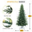 Arbre de Noël épinette pré-éclairé-1680665455