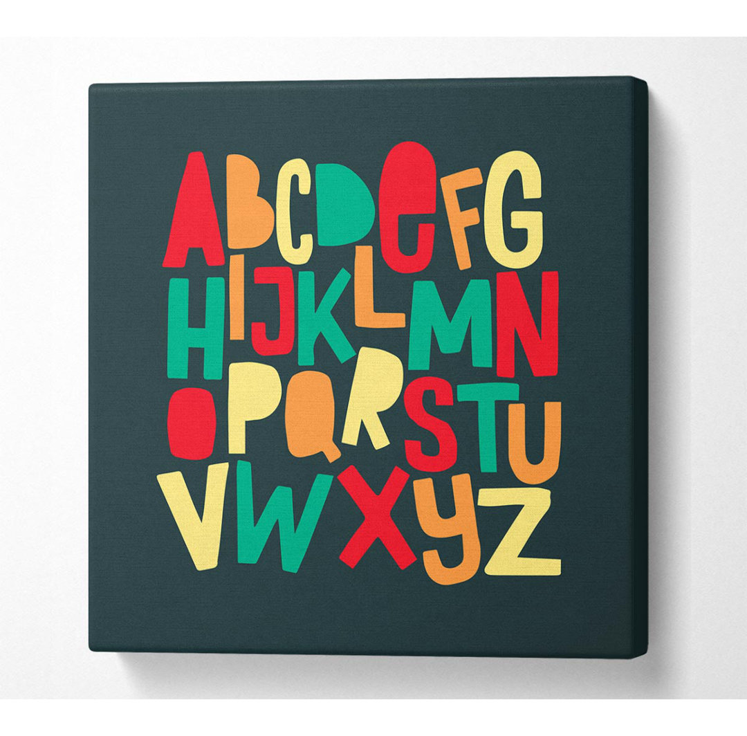 Adir The Alphabet Modern - Leinwanddrucke im Wrapped Format