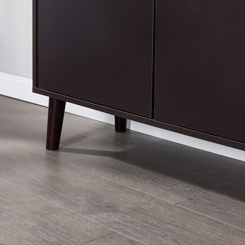 Ifat Bookcase Storage Bookcase, Espresso