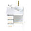 Ensemble de meuble-lavabo simple 30 po blanc moderne-1154746777