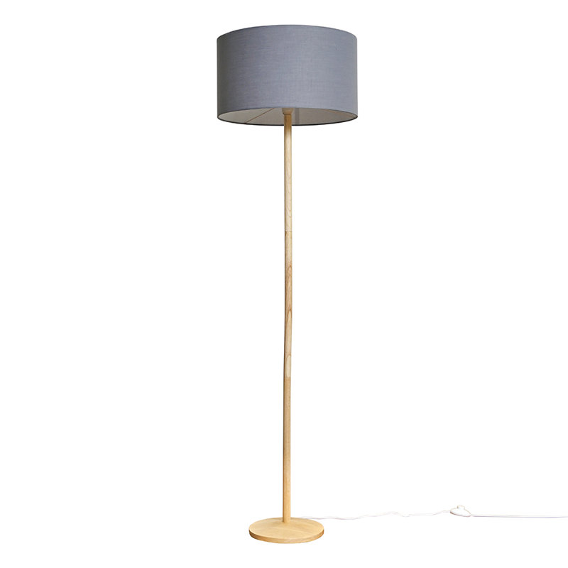 159cm Natural Traditional Floor Lamp