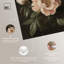 Pivoines blanches sur fond foncé II -276659518-276659512