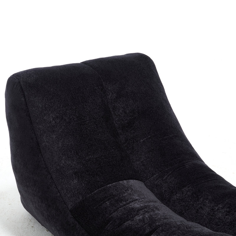 Fauteuil à billes confortable et confortable, Noir