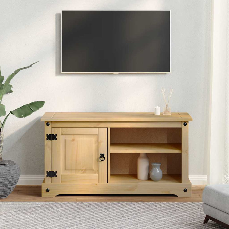 Alpen Home TV Cabinet Corona 100X40x52 Cm Solid Wood Pine