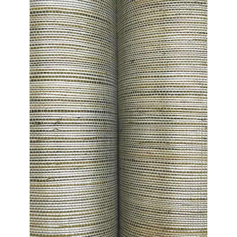 Raffia Wallpaper, Gray