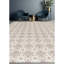 Tapis gris et argent noué à la main de haute qualité