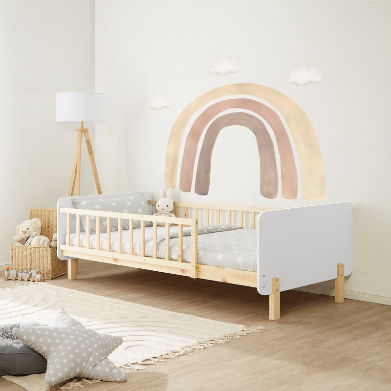 Children'S Bed 90X200 Cm With Slatted Frame, White