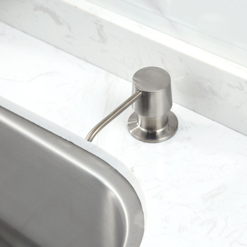 Kitchen Soap & Lotion Dispenser, Brushed Nickel