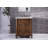 30'' Single Bathroom Vanity with Engineered Marble Top-742341923-742341950