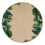  Tapis bord de mer lavable à bordure tropicale-2104336354