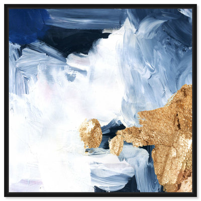 " Abstract Pacific Ocean, Glam Blue " by Oliver Gal