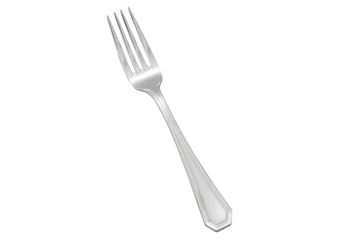 Fourchette à dîner en acier inoxydable très lourd Victoria, 8,5 po (paquet de 12)